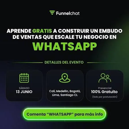 Convierte WhatsApp en un agente con Funnelchat