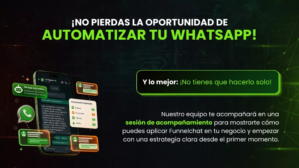 Convierte WhatsApp en un agente con Funnelchat — imagen 3