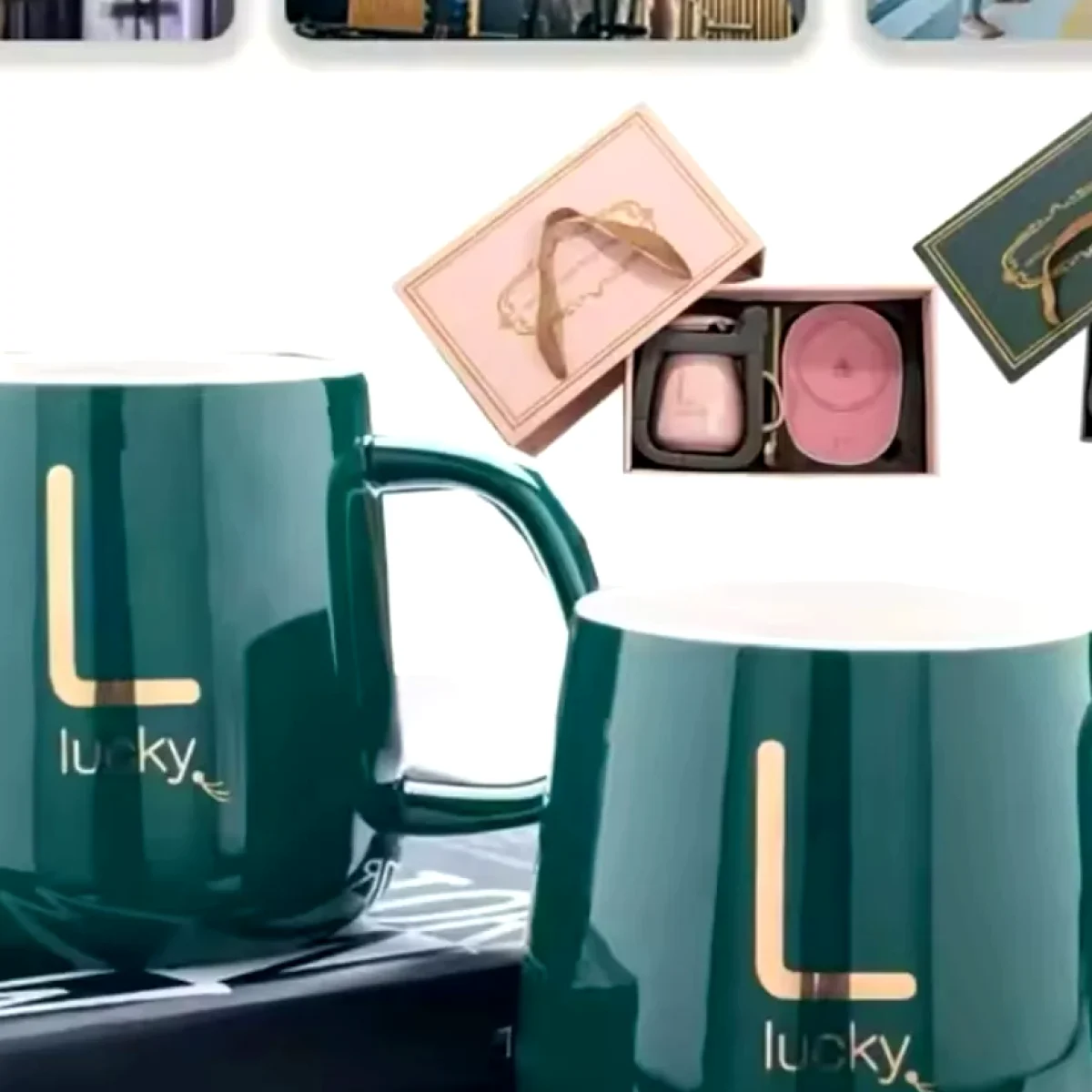 TAZA MUG CERÁMICA BASE CALENTADORA — imagen 3