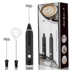 Mezclador Eléctrico Batidor Recargable Espumador