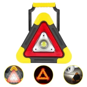 Triangulo de Señal De Advertencia Para Vehículo Solar